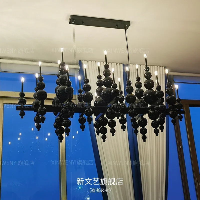 Luz de luxo moderna cabaça sala de estar sala de jantar, lâmpadas inteligentes