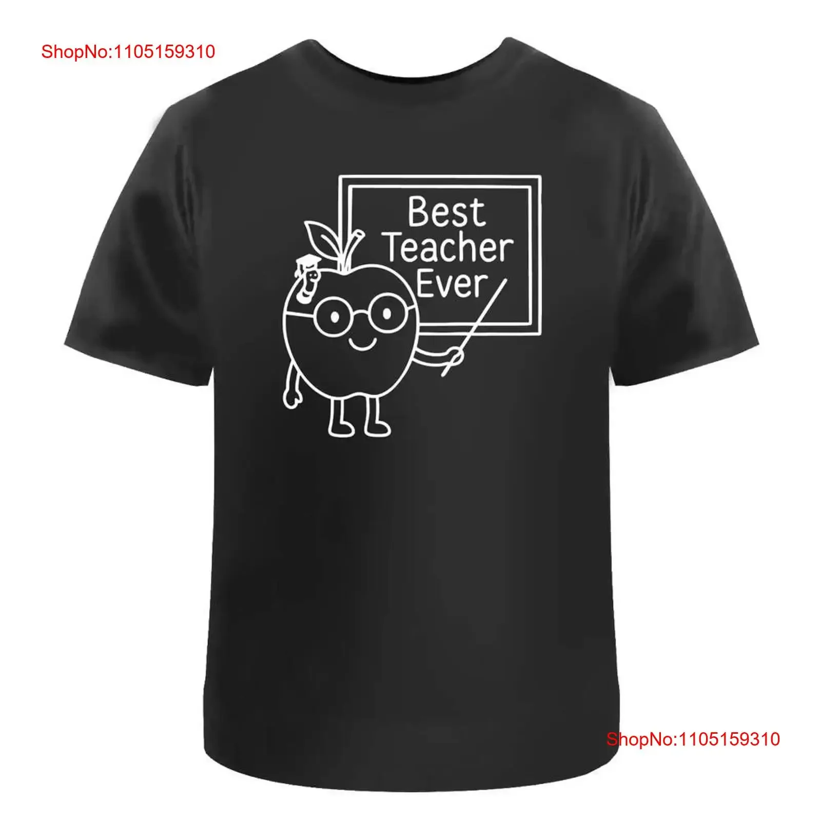 

'Best Teacher Ever' T Shirt 100 Cotton S XXL TA054363 vintage Washed designer clothes Slightly Versatile Soft Unisex Stylish