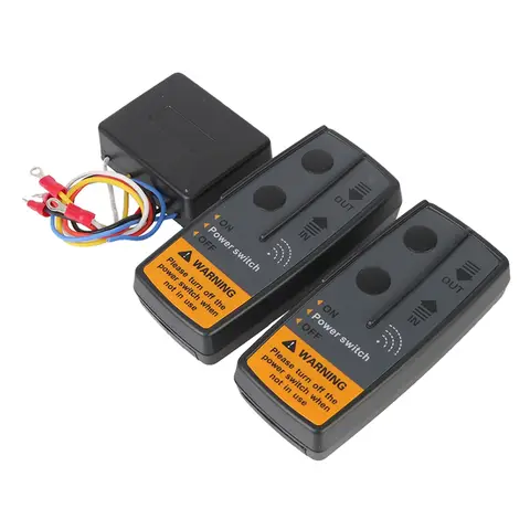 A05R 2.4G 12V 24V 전기 윈치 스위치 컨트롤러 오프로드 ATV 트레일러 72W 용 범용 무선 원격 제어 복구