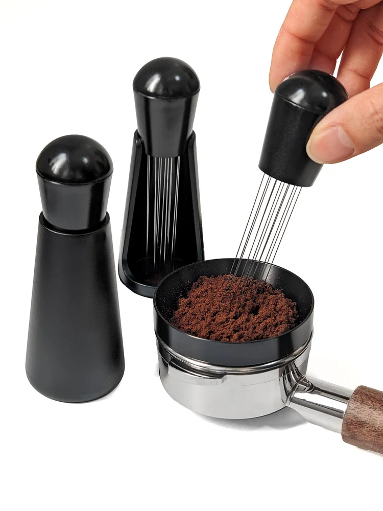 Espresso Koffieroerder WDT Distributietool Roestvrijstalen Naalden Koffiepoeder Distributeur Doseerring Barista Accessoires - afbeelding 2