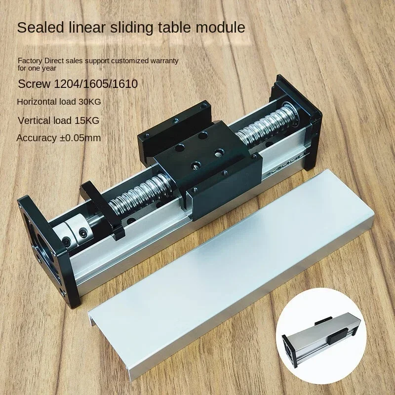 

Chizhu sealed dustproof stepper motor precision CNC cross electric slide rail linear guide rail ball screw slide table