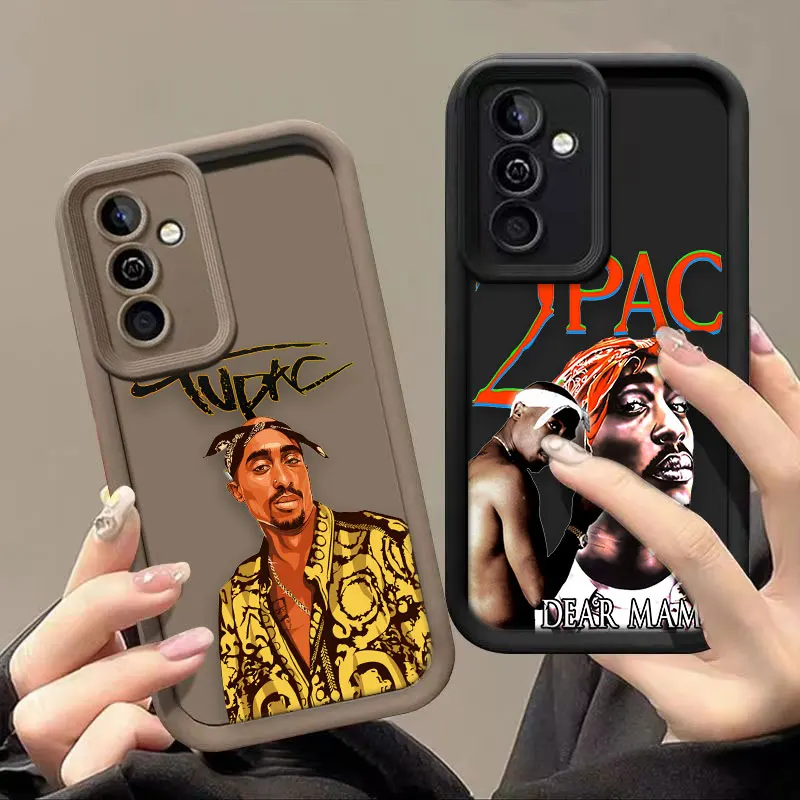 Rap Singer Tupac 2pac Phone Case For OPPO A5 A3X Z5X A54 A55 A57 A58 A53 A73 A74 A95 A76 A78 A93 A94 A98 FIND X3 X5 X8 F29 Case