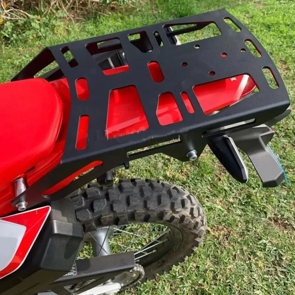 

For HONDA CRF300L ABS 2021-2023 CRF300L RALLY 2021-2022 Motorcycle Rear Luggage Cargo Rack Aluminum Topplate Support Bracket