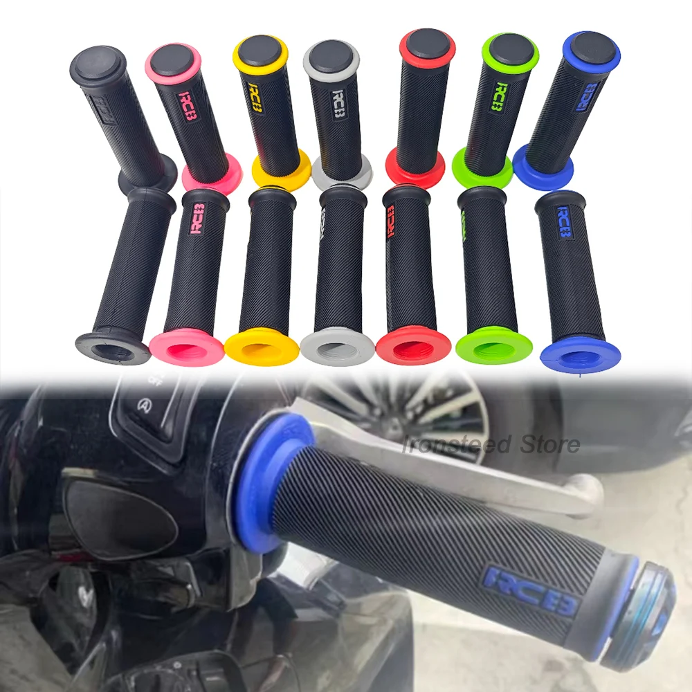 Empuñaduras antideslizantes para motocicleta, empuñaduras universales de GEL de goma de 7/8 "y 22-24mm para KTM, Yamaha, Kawasaki, Motocross, Pit Bike