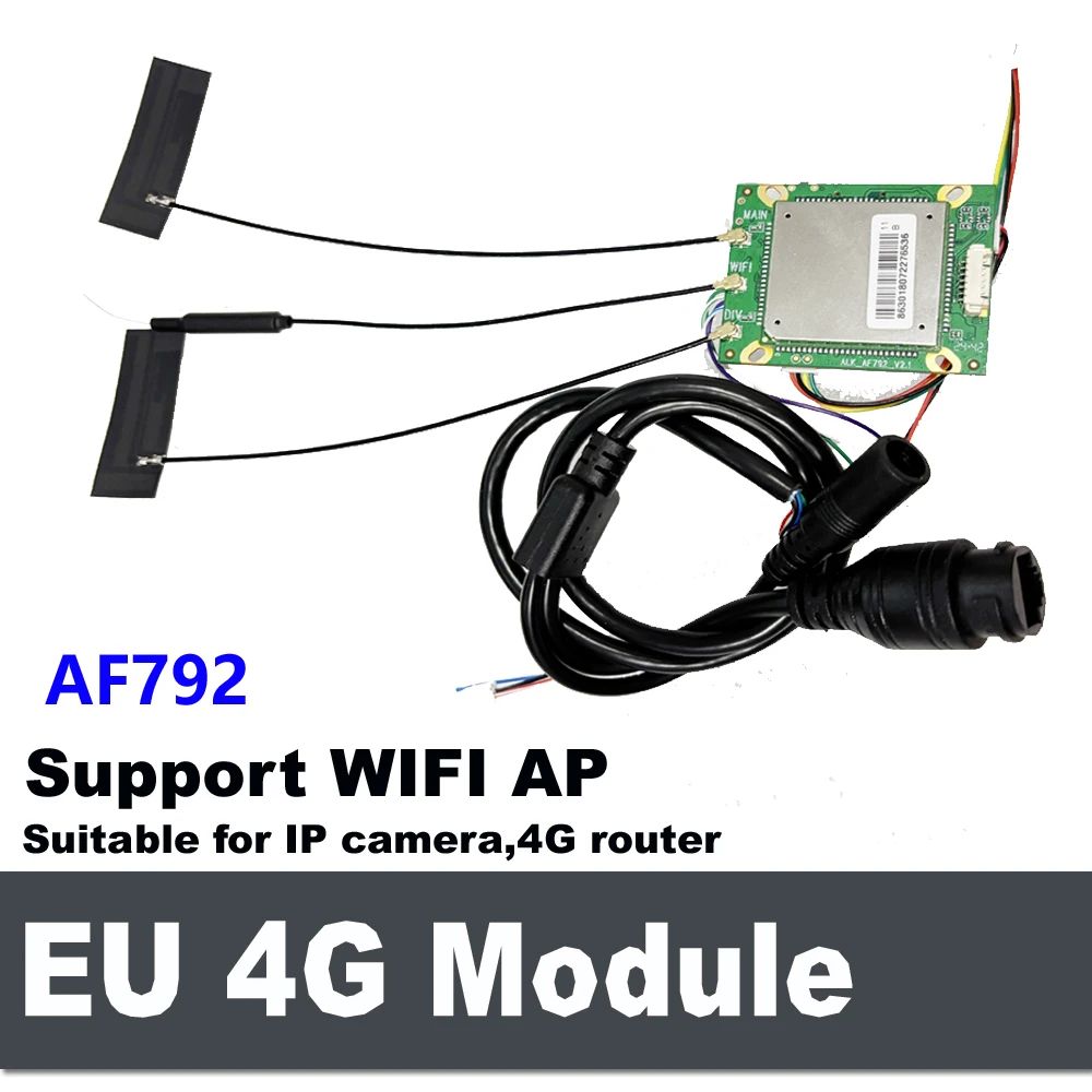 Bezprzewodowy router 4G + WIFI moduł 2x LAN 2.4G wifi APN VPN kamera IP AP sim 4G AF792