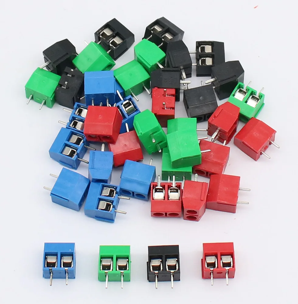 

KF301-5.0-2P Pitch 5.0mm KF301-3P Straight Pin PCB 2 Pin 3 Pin Screw Terminal Block Connector