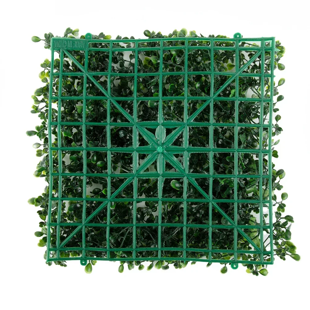 인조 잔디 매트, 연장 인조 잔디, 인조 식물 울타리, UV 내성, 폴리에틸렌, 1 개, 25cm, 25cm