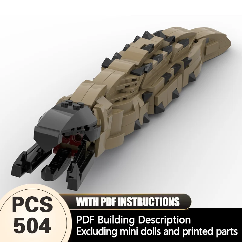 

Creators Animal Series Model MOC Building Bricks Invertebrate Animal Modular Technology Gifts Holiday Assemble Children Toy Suit