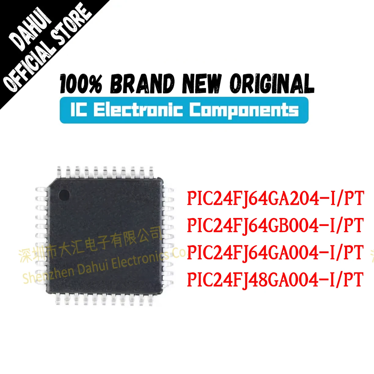 

PIC24FJ64GA204-I/PT PIC24FJ64GB004-I PIC24FJ64GA004-I PIC24FJ48GA004-I PT Microcontroller Chip New Original