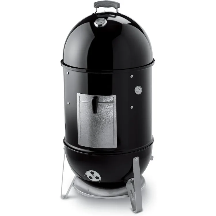 18-inch Smokey Mountain Cooker, Charcoal Smoker,Black