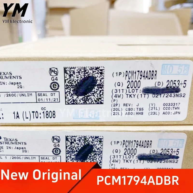 New Original PCM1794ADBR PCM1794 SSOP28 2-channel 132dB audio DAC chip