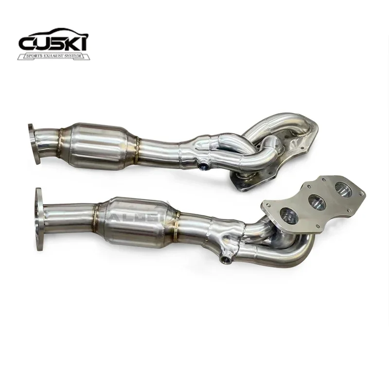 

Каталитический выпускной коллектор из нержавеющей стали подходит для Toyota MARK X Crown 2.5 3.0 2006-2016, модернизированный доступ к автомобильному выхлопному