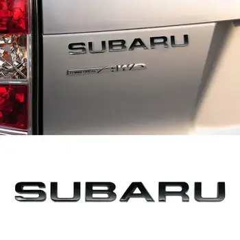適用於斯巴魯 Forester XV Outback Impreza Legacy STI WRX BRZ 的金屬汽車後備箱標誌字母貼紙徽章貼花配件 8 最佳銷售 速霸陸標誌 - №5