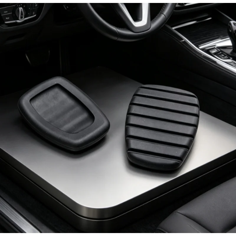 2Pcs For Renault Modus Trafic Twingo Kangoo Clio Espace Scenic Laguna Vel Satis Megane Car Clutch Brake Rubber Pedal Pad Cover