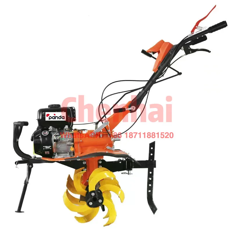 

Rotary Tillers China Farming Trailer Micro Tillage Machine Motor Hoe Tiller Motorized Engine Cultivator Agricultural