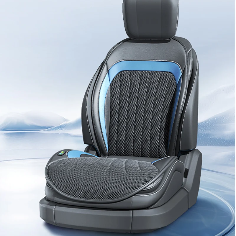 Fan seat cushion Cooling 16 fan With massage Car Seat Cover Front Seat 12V-24V Ventilated Car Seat Cushion Cooled Seat Cover