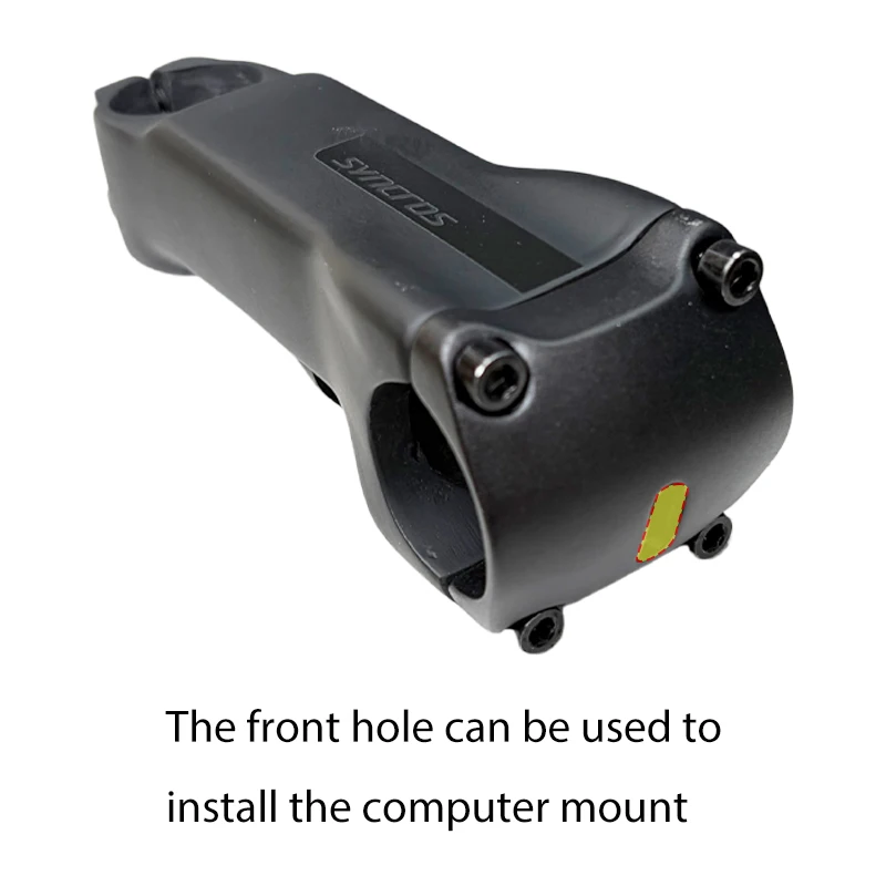 Syncros Full Carbon Aero Riser Rennrad-Vorbau 6 ° Integrierte interne Verkabelung, verstecktes Cockpit für SL7 70mm-130mm Fahrradzubehör – Detail 4