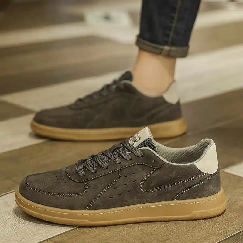 

Замшевые мокасины Элитный бренд Мужская обувь Мужская обувь на плоской подошве Дизайнерские кроссовки Kawaii Модные спортивные импортеры Новые