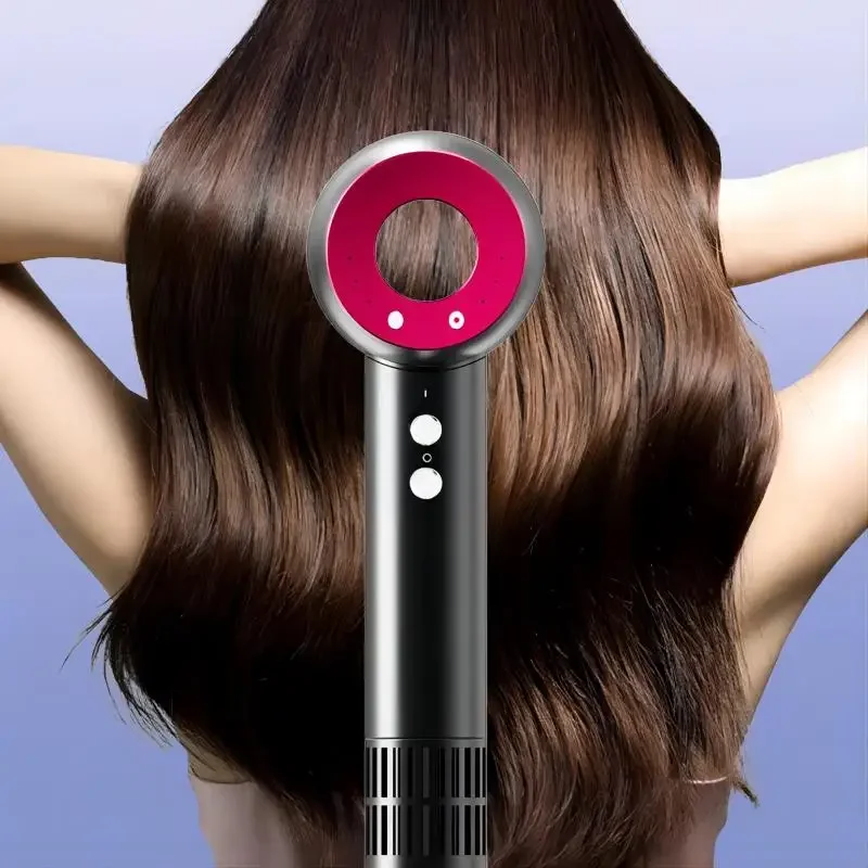 

Professional Hair Dryer with Nozzle Negative Ionic High Speed Blow Dryer hair styling appliances