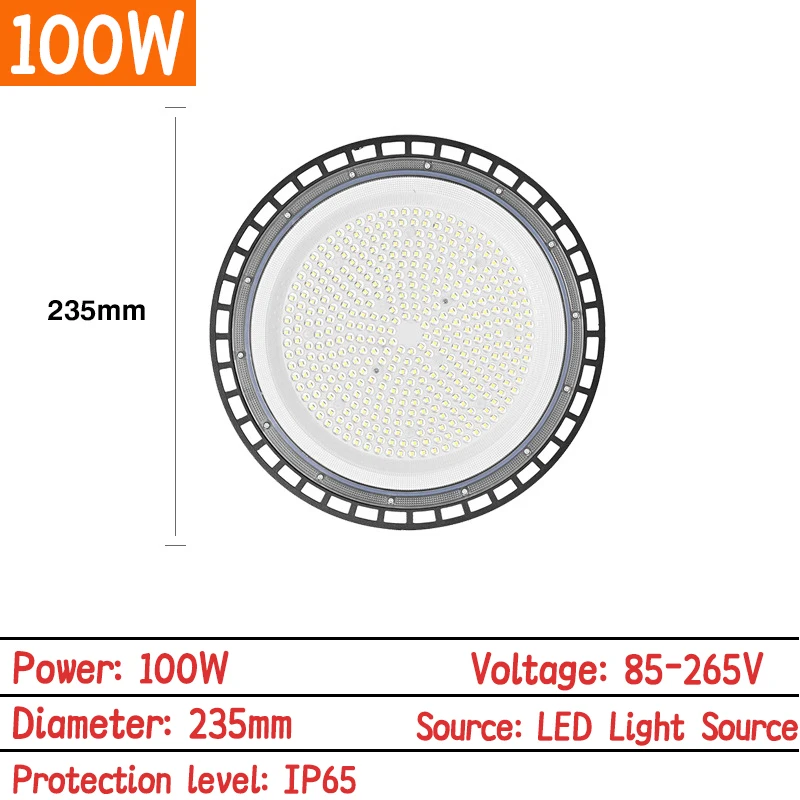 Super Heldere 300W UFO LED Hoogbouw Verlichting AC265V Waterdichte Commerciële Industriële Markt Magazijn Garage Workshop Garage Lamp