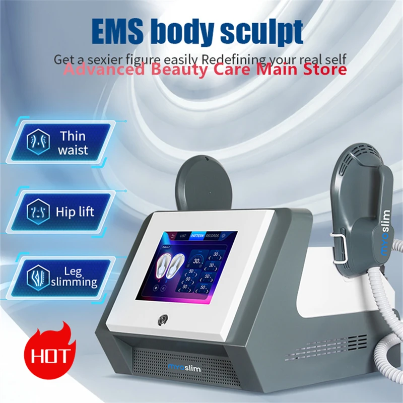 

RF Lose Weight Myoslim Body Sculpt Machine Sculpting Electromagnetic Stimulate Body Slimming Fat Reduction Muscle Builds Machine