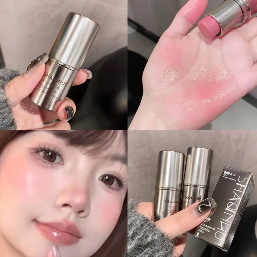 عصا هايلايتر تضيء العينين وتشويله المكياج اللامع! ومحيط ديدان القز اللؤلؤي مع وجه مبلل للعين Bri M9G5