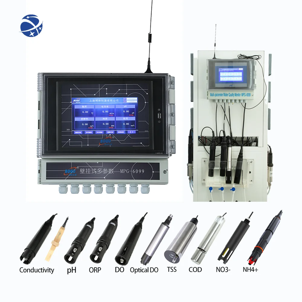 YUNYI Multi-parameter sensor Water quality MPG-6099  fish water quality monitoring equipment
