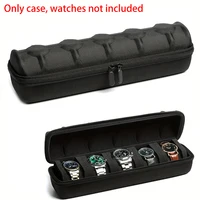 Boîte de rangement pour montres pour hommes ou femmes, étui de voyage portable, support de présentation pour montres-bracelets et montres intelligentes 1