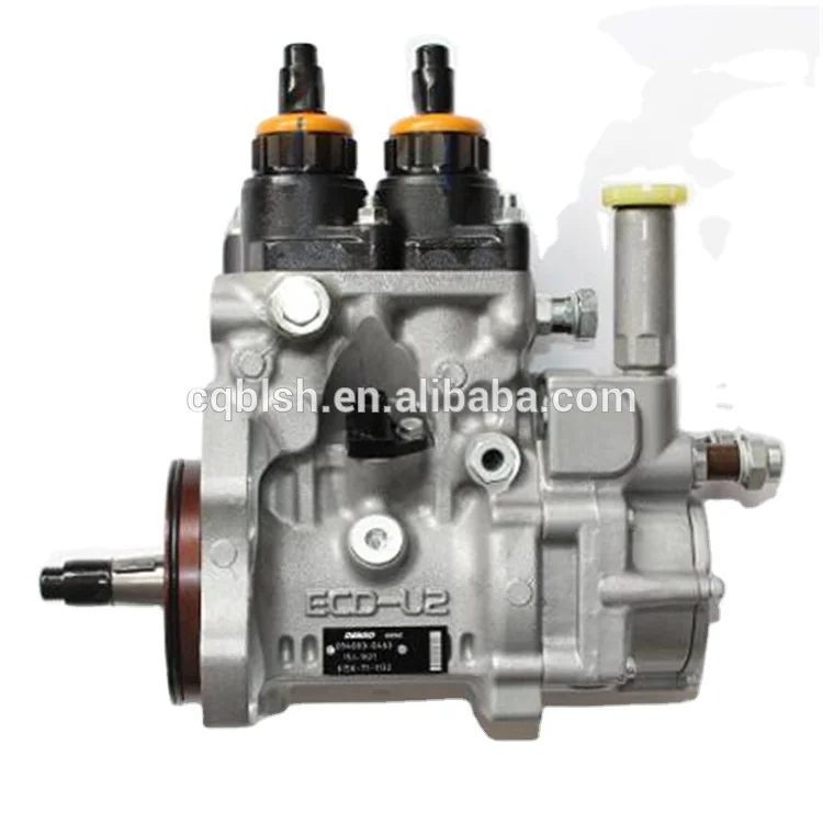 high pressure 6D125 engine parts fuel injection pump 094000-0463 for Komatsu PC400-7 Excavator