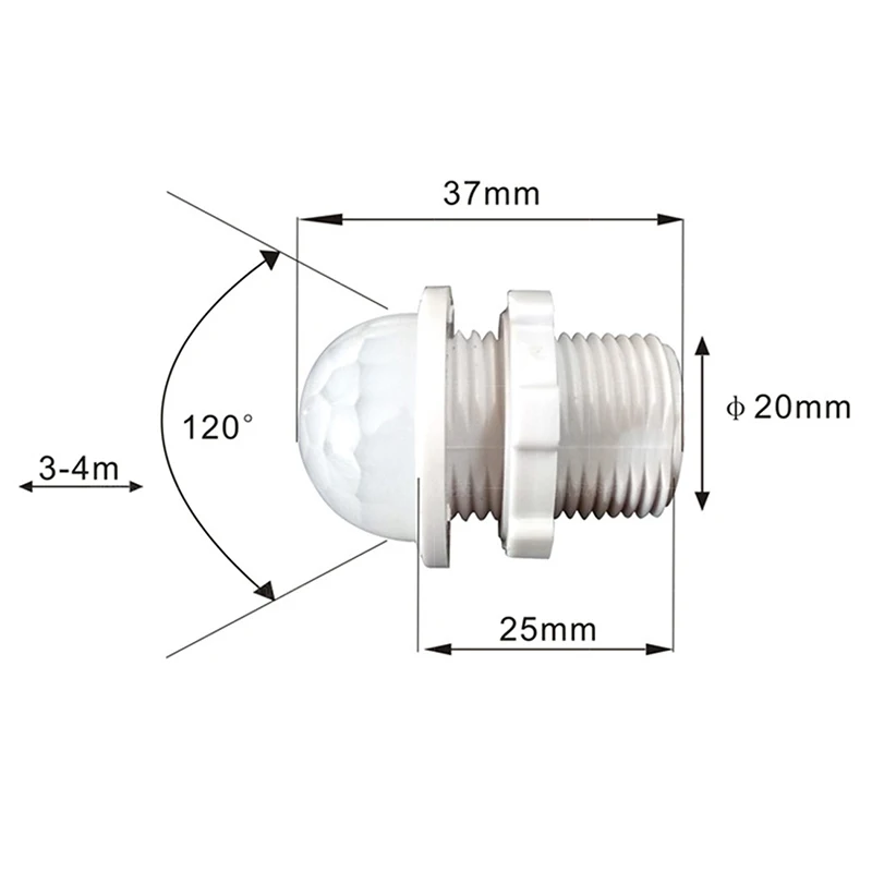 حار جديد 110 فولت 220 فولت مفتاح الإضاءة مستشعر ذكي التبديل Led 110 فولت 220 فولت مستشعر الأشعة تحت الحمراء الأشعة تحت الحمراء مفتاح تلقائي On Off