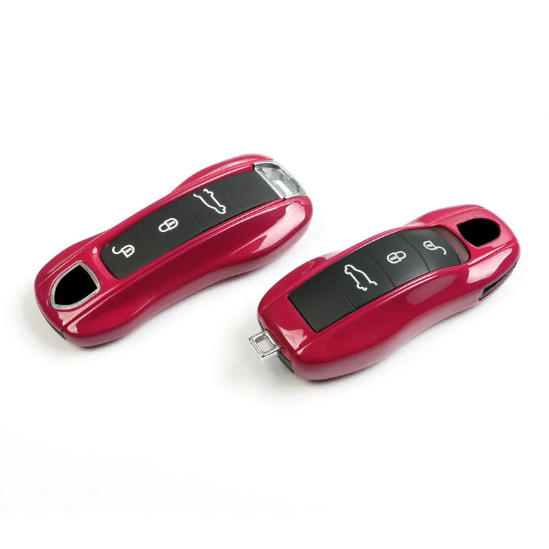 Suitable for Porsche Starlight Ruby Key Case MACAN Cayenne PANAMERA718 Car Key Set Buckle Case