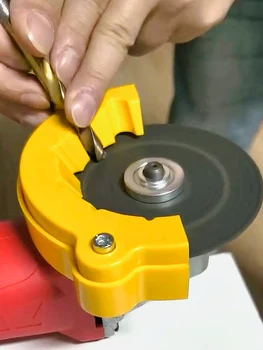 Affûteur de forets polyvalent, outil de polissage et de meulage, meuleuse d'angle multi-spécifications, Support d'embouts de 4 à 12mm Double face