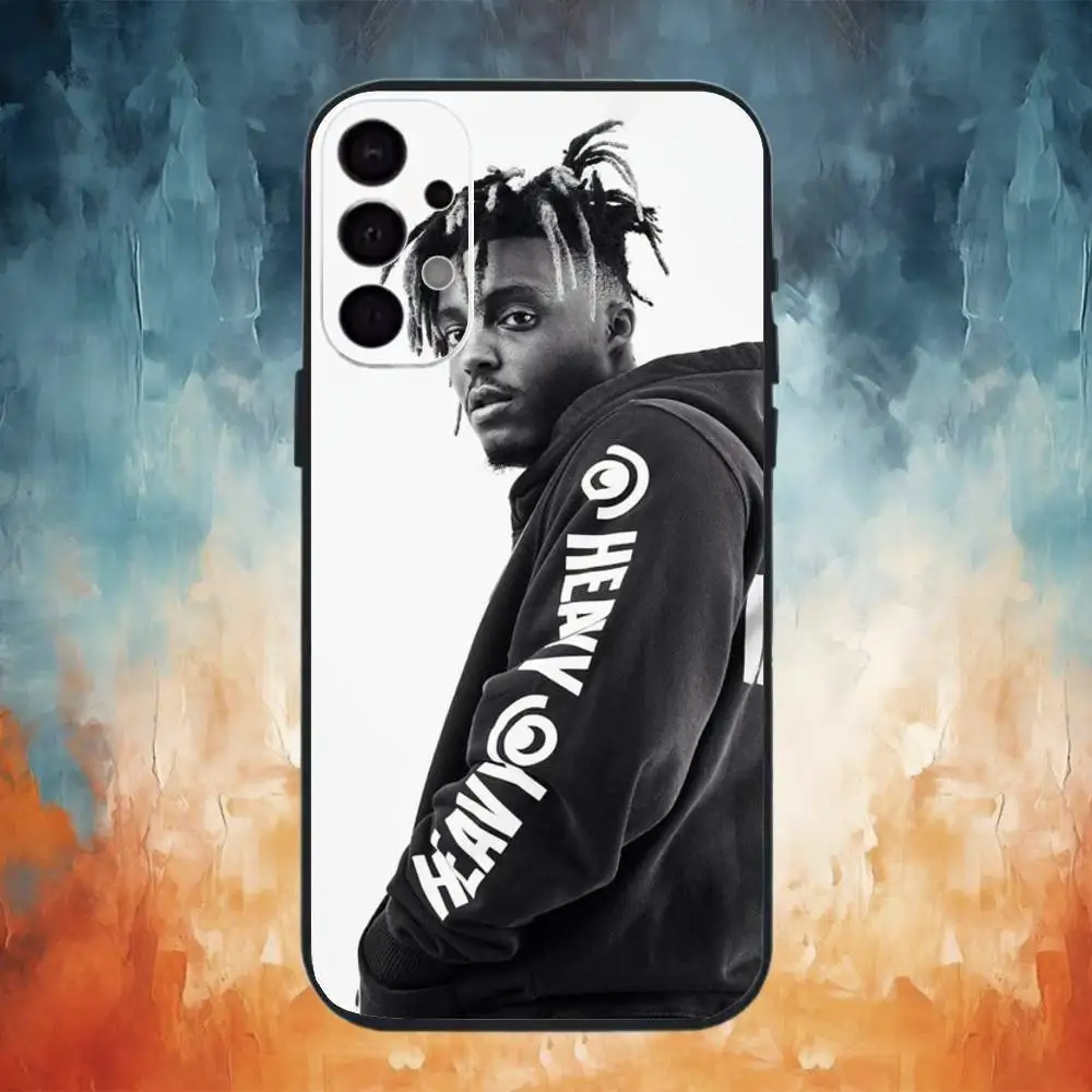 Singer J-Juice W-WRLD Phone Case For Samsung S25,S24,S21,S22,S23,S30,Ultra,S20,Plus,Fe,Lite,Note,10,9,5G Black Cover #6