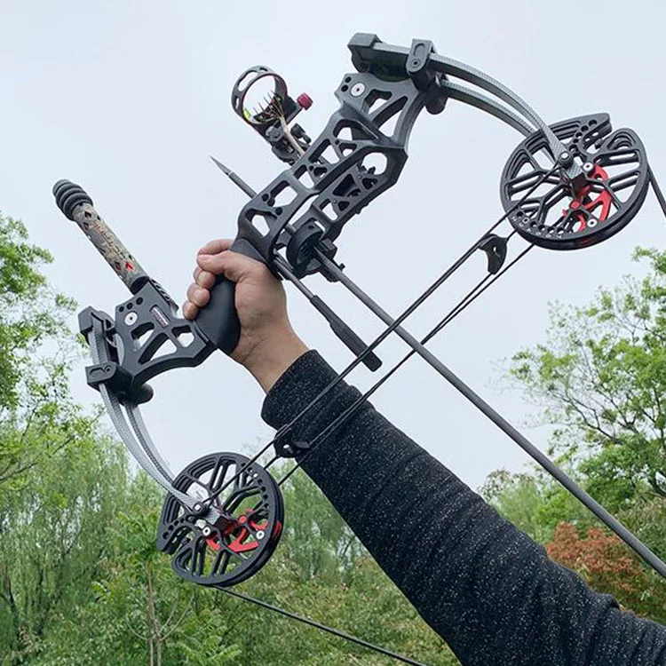 Compound Bow Arrow Dual Use Archery Bow and Arrow Hunting Left Handed Archery Composite Bow