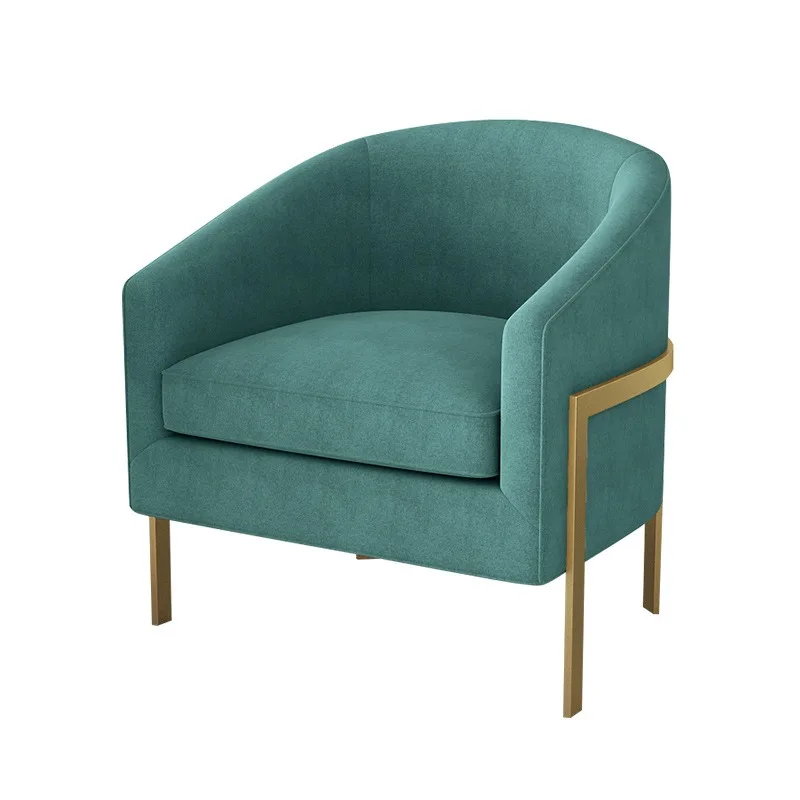 

Simple modern sofa, business negotiation clothing store double fabric sofa cafe restaurant