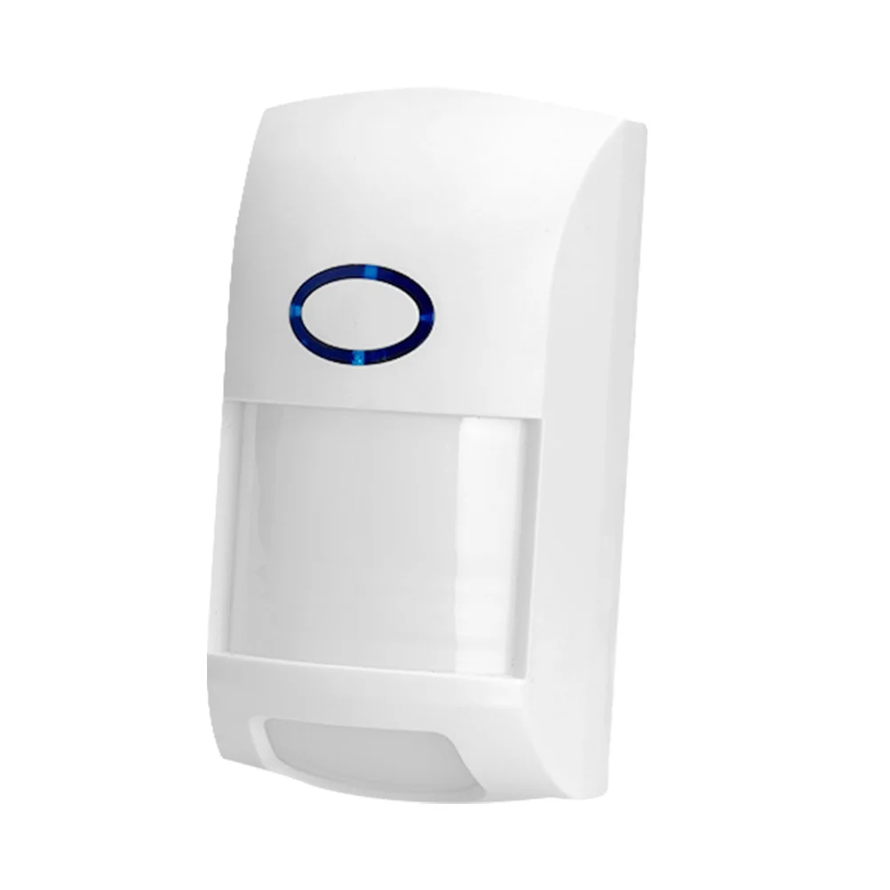 1 pz cicalino di allarme a infrarossi durevole sicurezza domestica intelligente compatto leggero sensibilità regolabile acustico