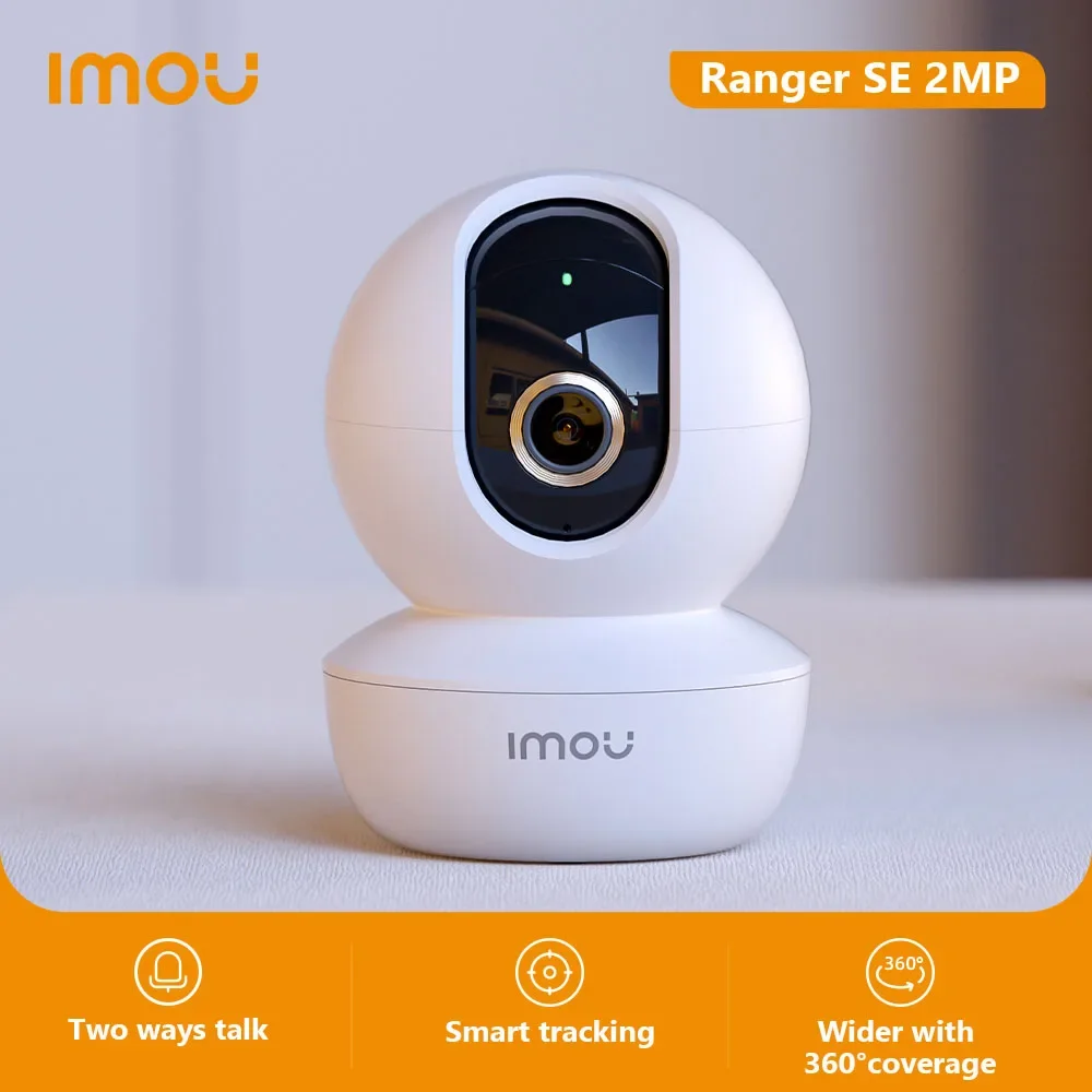 IMOU Indoor Security Camera Ranger SE 2MP AI Human Detect Camera Surveillance Wireless IP 4X Digital Zoom Security Camera