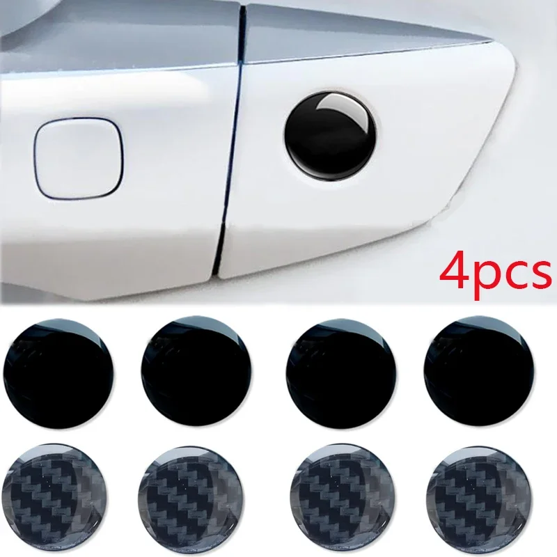 

4pcs Car Door Keyhole Stickers Universal Auto Car Lock Protection Stickers Door Lock Keyhole Stickers Protection Locksmith Tools