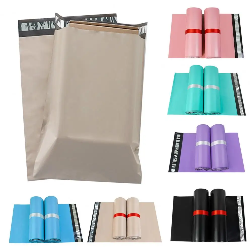 100pcs Express Bags Waterproof Strong Adhesive Courier Bags Tear-resistant Self Seal Mailers Poly Bags for Express for Sellers