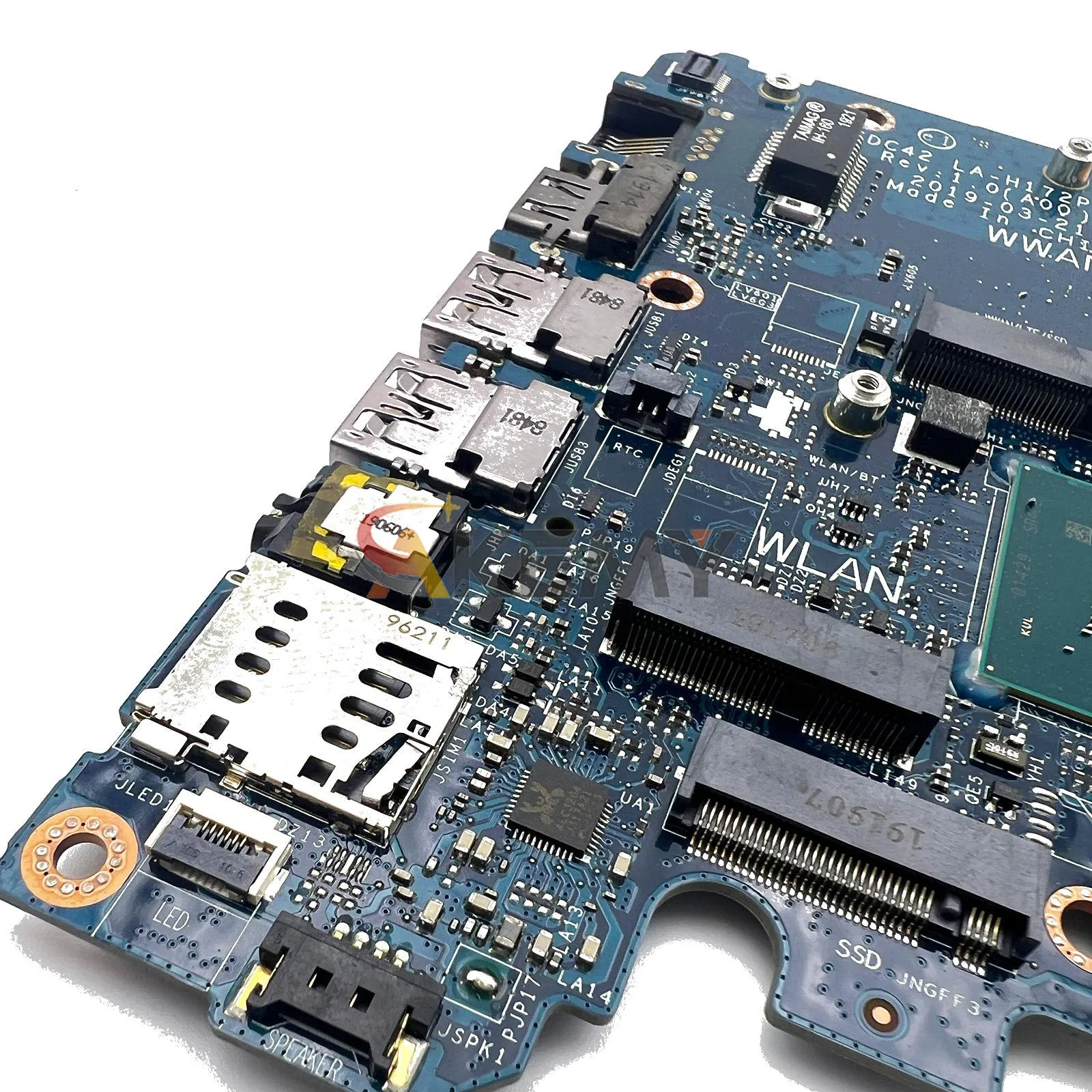 Dell Latitude 3541 5401 5501用ノートパソコンマザーボード LA-H172P I5 i7 MX150 2G 06YY9J 04TXRT 02T31D 100%完全動作確認済み