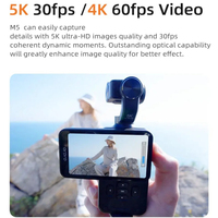 Vlog Action Camera M5 180° Rotation Lens 3.5\