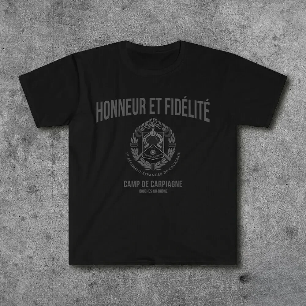 

Legion Etrangere French 1st Foreign Cavalry Regiment T-Shirt 100% Cotton O-Neck Short Sleeve Casual Mens T-shirt Size S-3XL