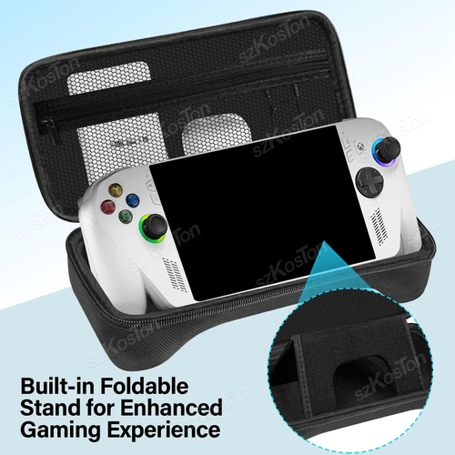 Imagen 2 del producto Estuche de transporte duro para consola de juegos ASUS ROG Xbox Ally, bolsa de almacenamiento de viaje portátil protectora para accesorios ROG Xbox Ally X