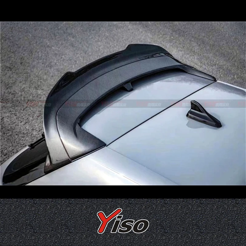 Suitable for Golf 8 GTI R tail Modified encirclement Aerodynamic kit Empennage Golf8 GTI CSV spoiler carbon fiber WING Empennage