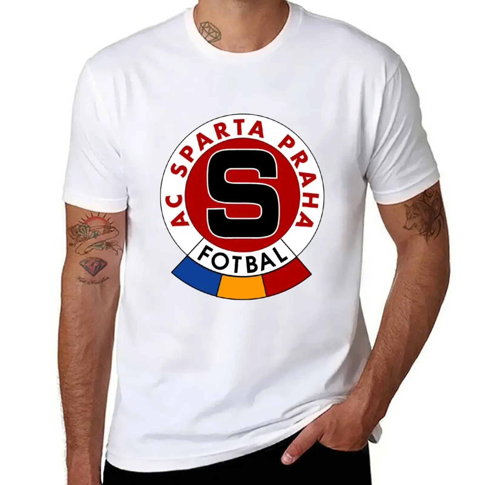 Athletic Club Sparta Praha T-Shirt Plain Hippie Clothes Oversized Vintage Clothes Men T Shirt 2024 New Arrival Manga Style Hot 2