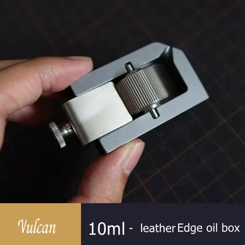 Vulcan 10ML Edge Oil Tank – 20MM Gear Roller Adjustable Thickness Stainless Steel With Recovery Groove