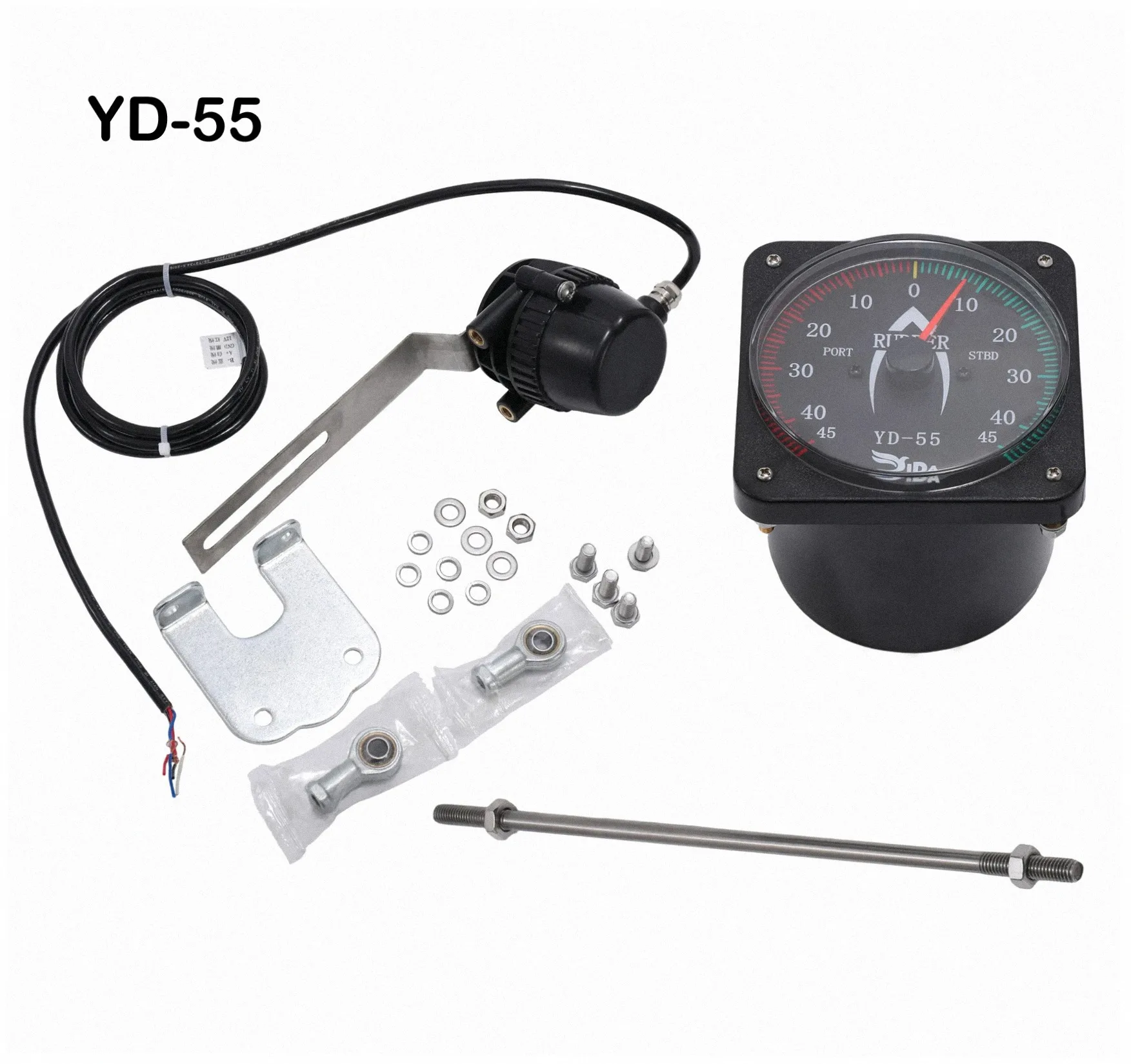 Matsutec Marine Rudder Indicator Analog Rudder Angle Indication System Suitable for All Kind of Vessels YD-55S