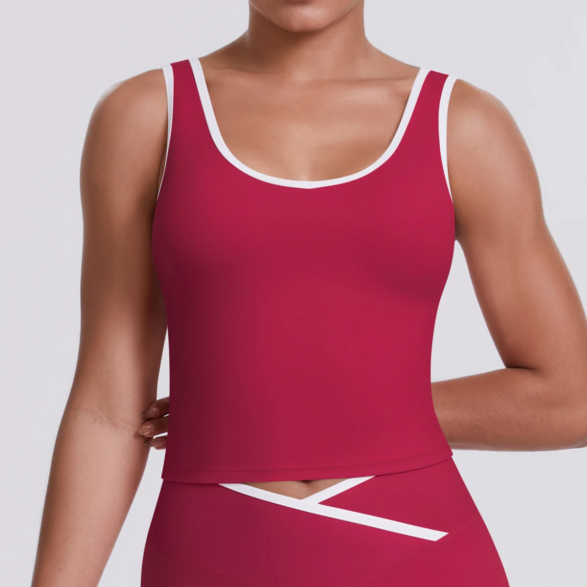 Summer Sport SeWomen Clothes Breathable Sports Bra Absorb Sweat Shockproof Padded Gym Running Fitness Color Blocking Yoga Bra Sp