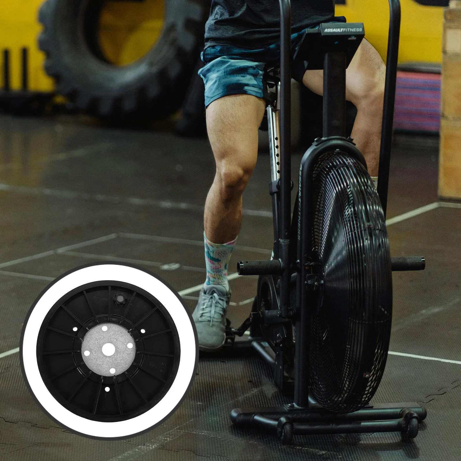 

Dynamic Bike Belt Wheel Abs Smooth Transmission Easy Install For Fitness Bikes Indoor Cycling Accessory Belt Drive Disc