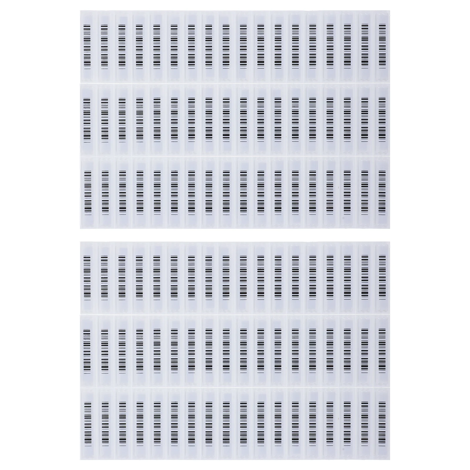 108 قطعة علامة أمان مغناطيسية صوتية مضادة للسرقة لمنتجات السلع في السوبر ماركت مجلد ملفات ملحقات متجر